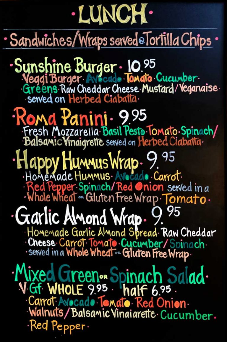 green solution menu colorado